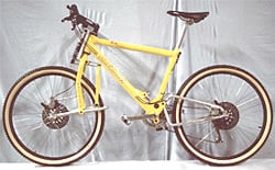 Una delle prime mountain bike Ancillotti Scarab